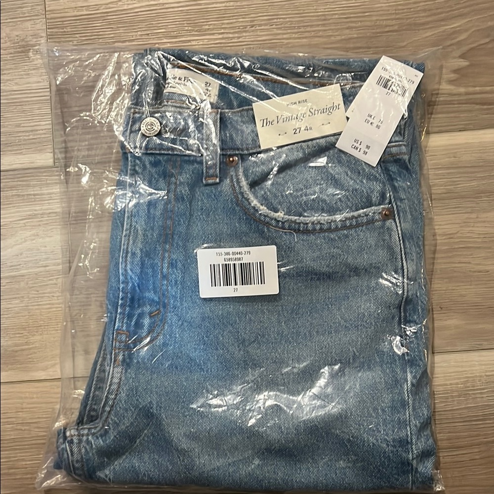 Abercrombie High Rise “The Vintage Straight”